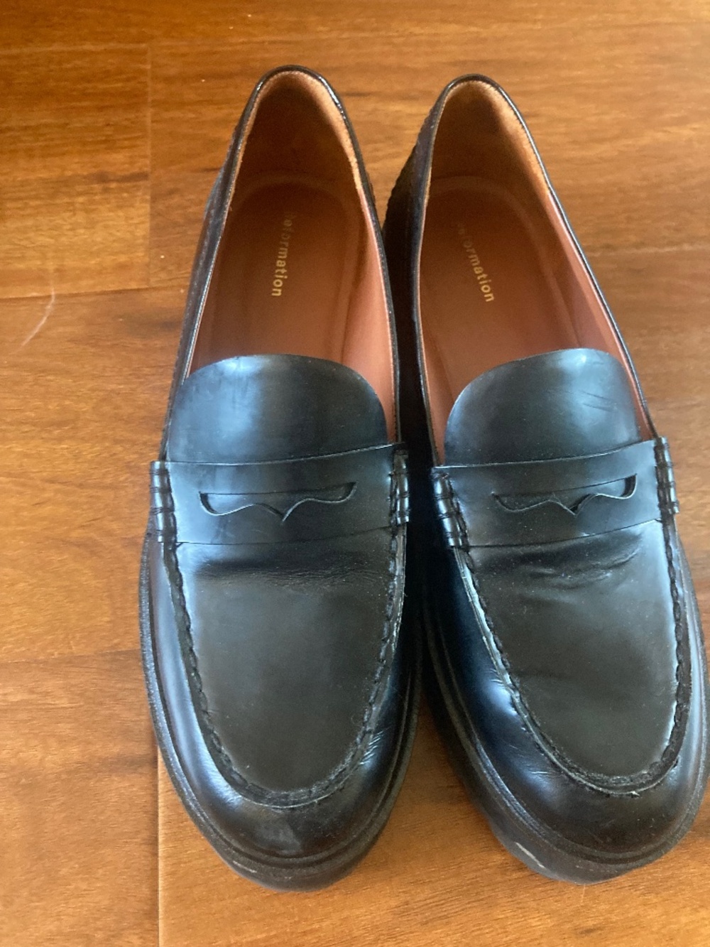 Reformation Agathea Chunky Loafers